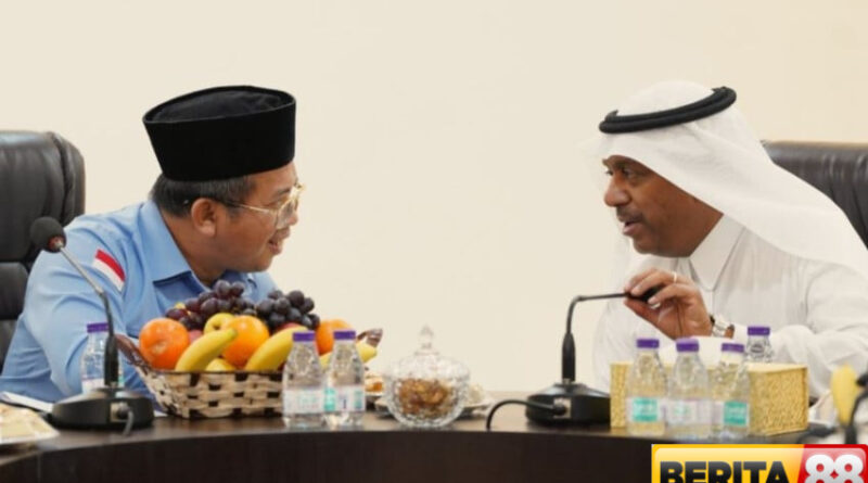 sambut wamenhaj saudi ketua ppih kunjungan ini penghargaan bagi misi haji indonesia
