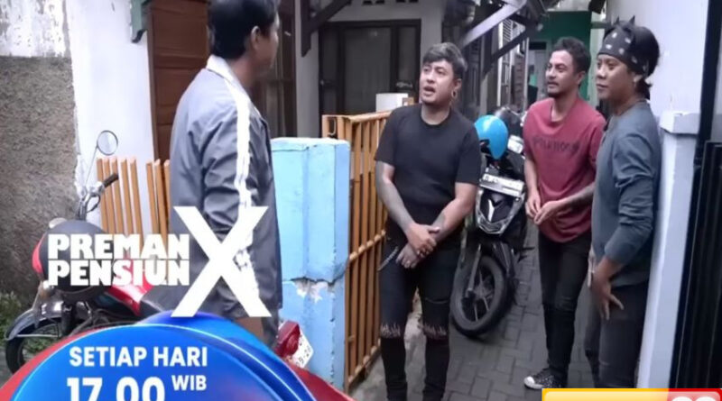 sinopsis layar drama indonesia preman pensiun x eps 8b otang iding hadang debt collector ogah kembali menjambret