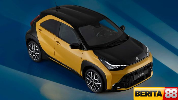 toyota aygo x hybrid diperkenalkan lebih irit dan ramah lingkungan