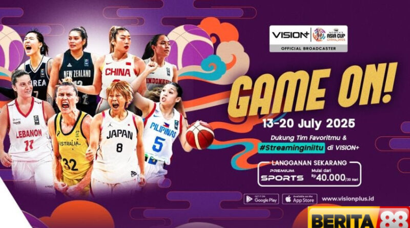 adu skill srikandi asia streaming fiba womens asia cup 2025 di vision