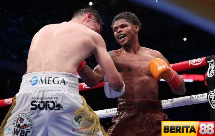 aksi terbaik shakur stevenson kalahkan william zepeda