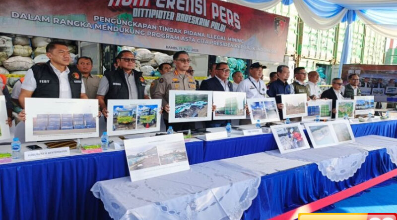 bareskrim bongkar tambang batu bara ilegal di ikn rugikan negara rp57 triliun