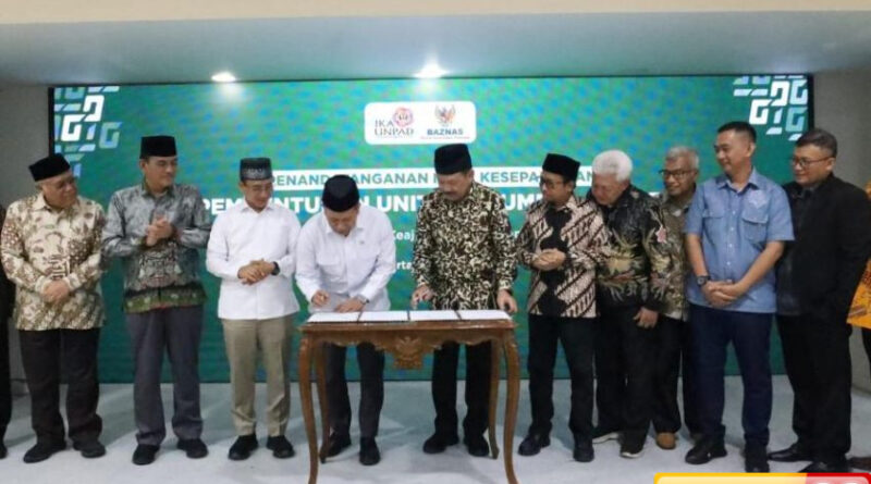 baznas bersama ika unpad kerja sama tingkatkan potensi zis lewat pembentukan upz