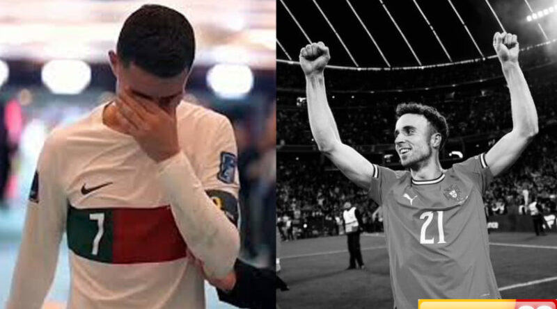 cristiano ronaldo dan bintang sepak bola dunia beri penghormatan terakhir untuk diogo jota