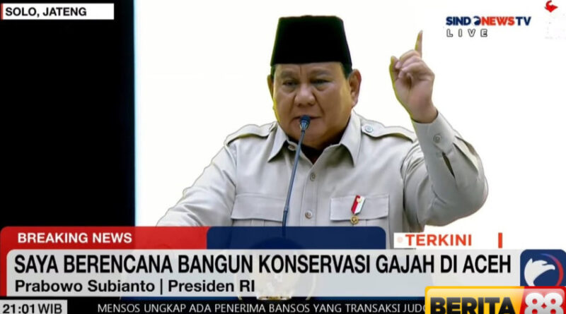 gajah jadi logo baru psi prabowo itu binatang yang paling saya sayang