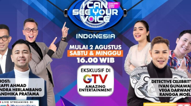 game show music terfavorit asal korea i can see your voice akan tayang di gtv