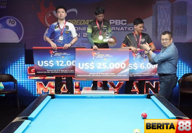 hary tanoesoedibjo puji atlet filipina juara predator pbc indonesia international open 2025