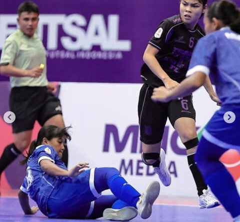 hasil liga futsal profesional putri 2025 kuda laut nusantara angels menang telak atas karmila sari
