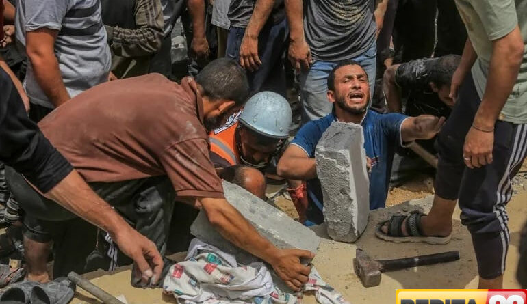 israel ancam ubah gaza jadi debu jika hamas tidak setujui gencatan senjata