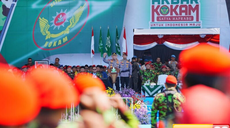 kapolri pimpin apel akbar kokam muhammadiyah sinergi wujudkan ketahanan pangan