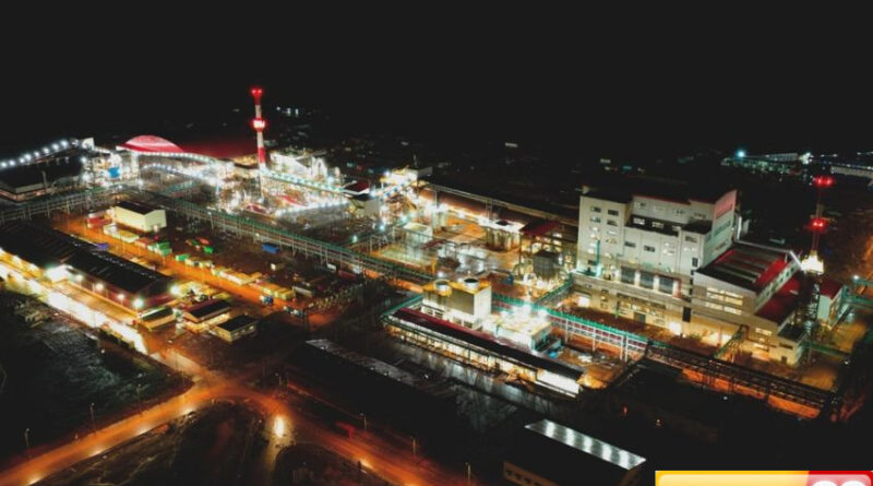 kolaborasi bank mandiri dan ceria corp ekspor perdana feni produksi smelter merah putih