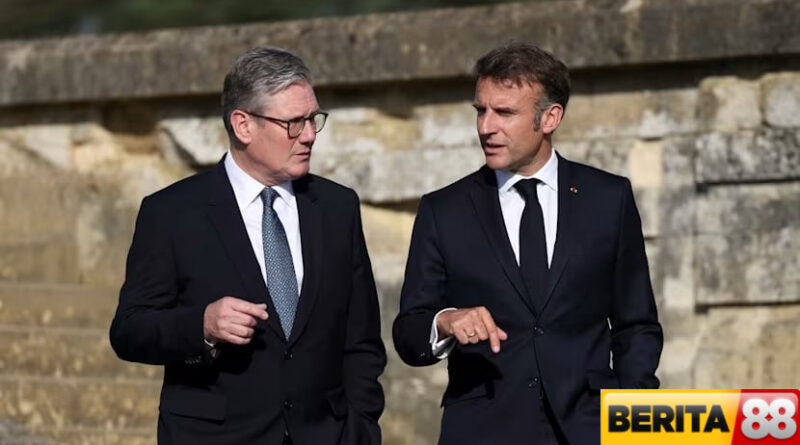 macron sesumbar prancis dan inggris akan selamatkan eropa