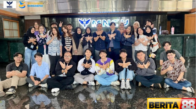 mahasiswa sains komunikasi mnc university dalami strategi konten digital bersama praktisi industri
