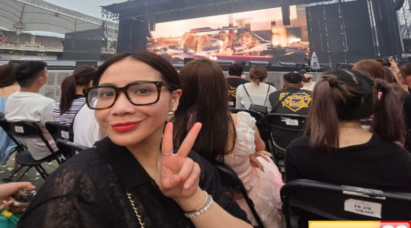 nagita slavina terbang ke korea demi konser blackpink netizen the real blink