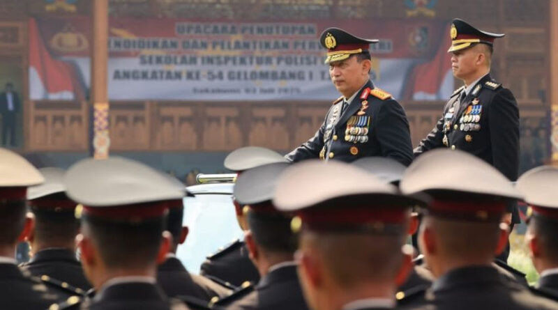 pesan jenderal sigit ke perwira baru polri jadi contoh bagi anak buah