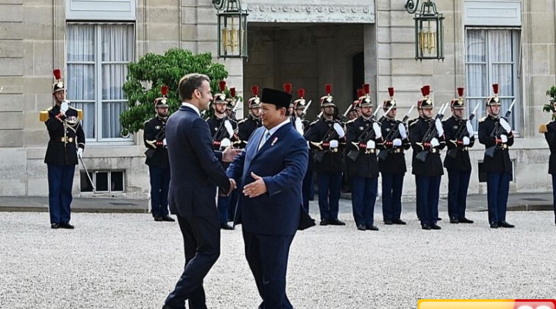 pesan menyentuh macron ke prabowo hadir di bastille day terima kasih sahabat