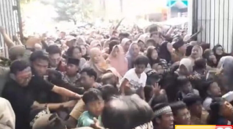 pesta rakyat pernikahan anak kdm 3 orang tewas terinjak injak