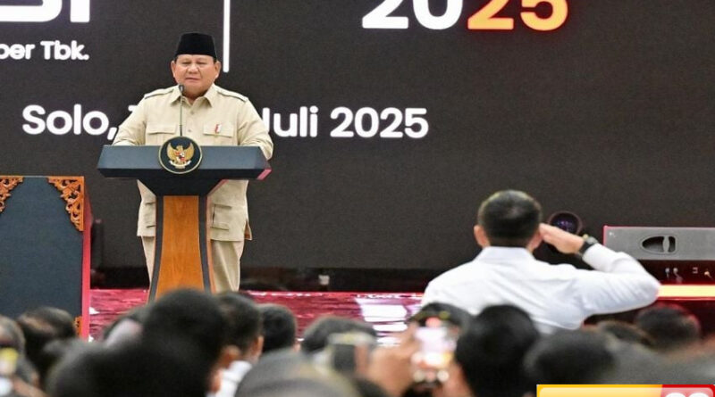 prabowo perintahkan kejagung dan polri usut pengusaha beras bandel tindak tanpa pandang bulu