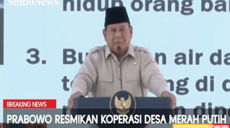 prabowo ultimatum penggiling padi nakal tidak tertib saya sita
