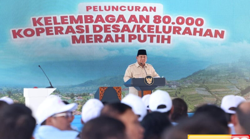 presiden prabowo koperasi desa merah putih basmi tengkulak dan rentenir