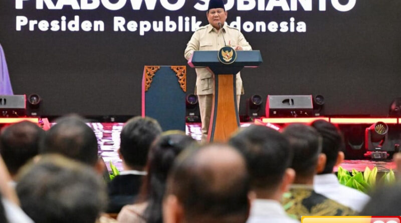 presiden prabowo sebut angka pengangguran dan kemiskinan absolut menurun