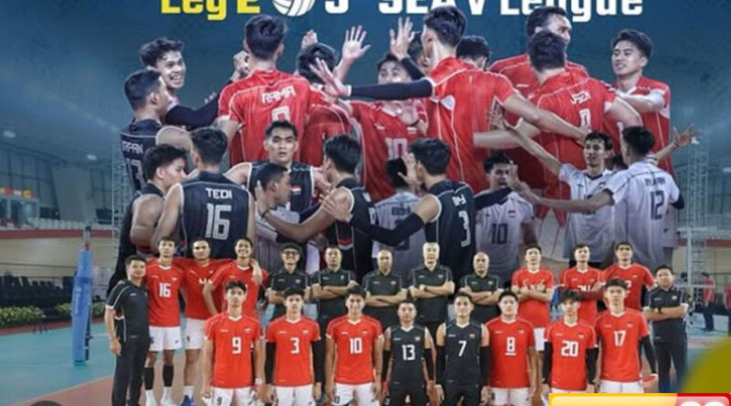 ranking fivb timnas indonesia naik usai juara sea v league 2025