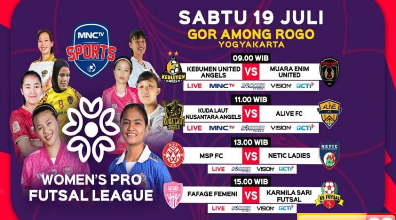 saksikan womens pro futsal league 2025 series ke 7 di mnctv