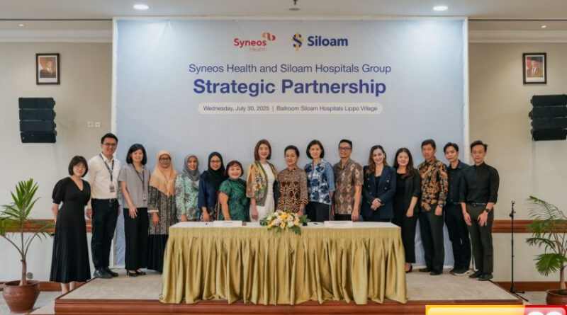 siloam hospitals syneos health jalin kemitraan strategis inovasi riset klinis di indonesia