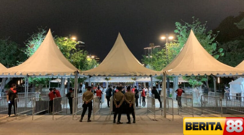 suasana jelang laga timnas indonesia u 23 vs brunei darussalam u 23