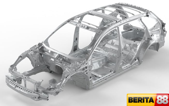subaru gabungkan model rangka tangga dan monokok
