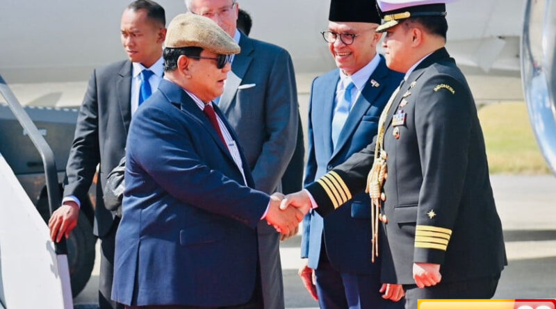 tiba di brussel prabowo akan bertemu raja belgia philippe hingga dewan eropa