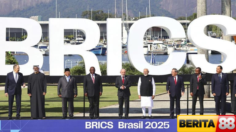 trump ancam tambah tarif 10 ke negara sekutu brics berlaku mulai 9 juli