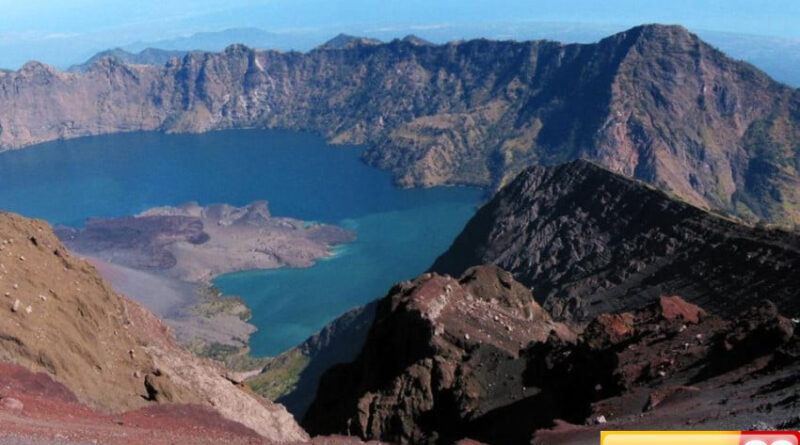turis swiss jatuh di gunung rinjani saat menuju danau segara anak