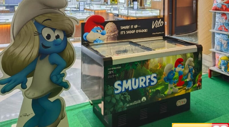 vilo gelato kolaborasi dengan smurf hasirkan rasa baru hingga merchandise eksklusif