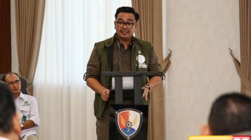 wamenhut pantau langsung penanganan karhutla di riau
