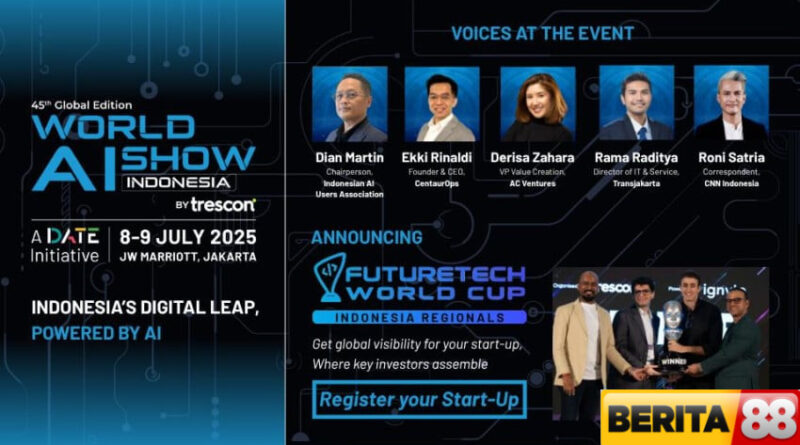 world ai show indonesia 2025 akan digelar di jakarta dukung revolusi ai di asia tenggara