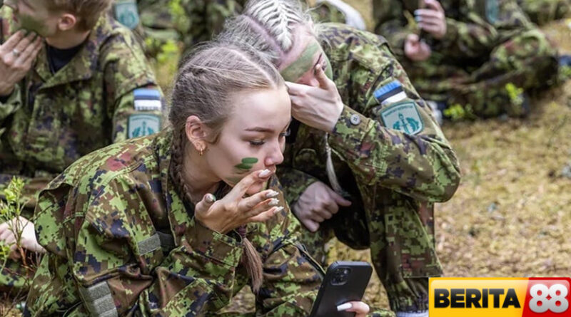 anggota nato ini bangun pos keamanan di sepanjang perbatasan rusia