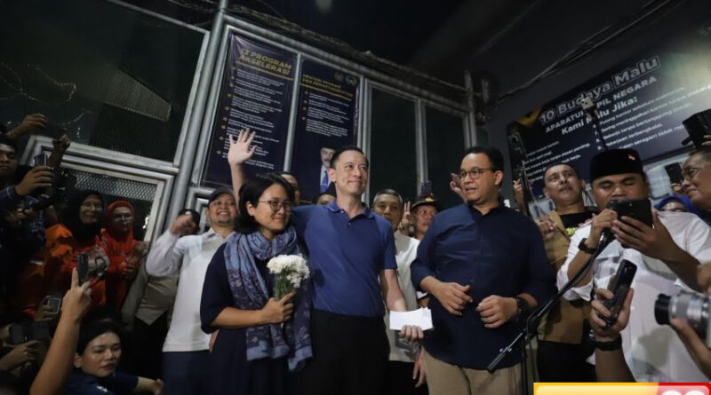 anies minta jangan dulu undang tom lembong ke forum biarkan menikmati berkumpul kembali dengan keluarga