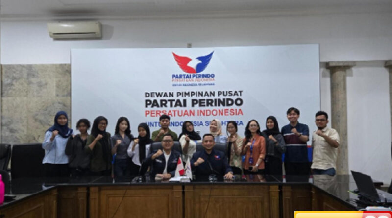 beri ruang partisipasi generasi muda di politik partai perindo gelar political development program