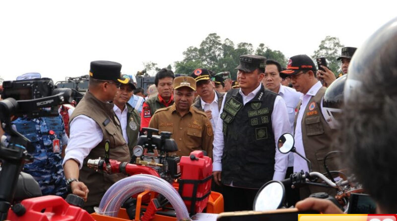 cegah karhutla menko polkam pemerintah akan siapkan teknologi modern untuk buka lahan