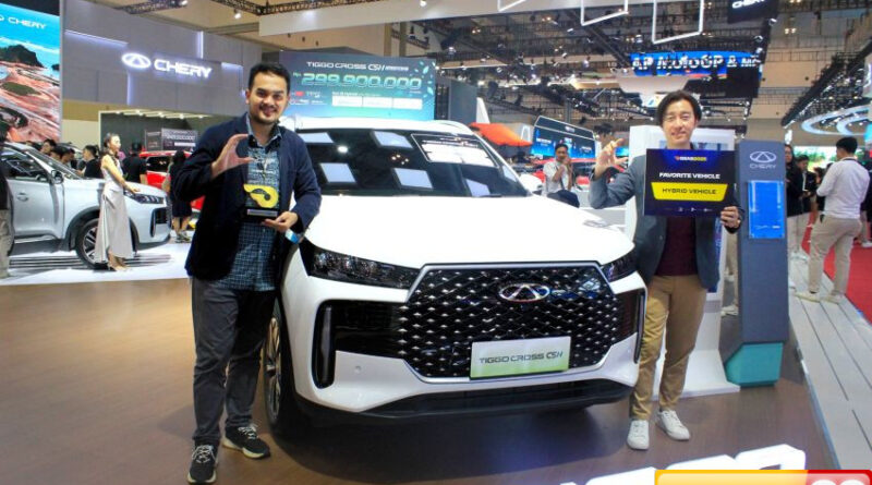 chery tiggo cross csh raih mobil hybrid terfavorit sekaligus spk terbanyak