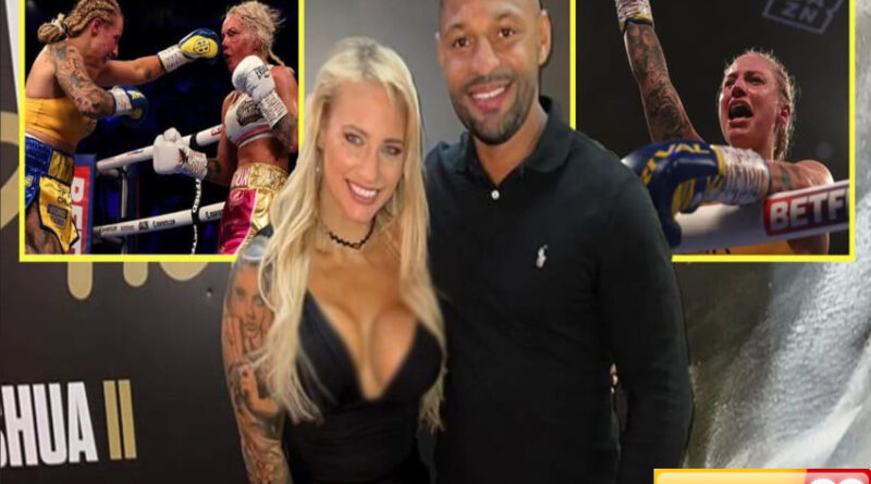 cinta di atas ring ebanie bridges rela dihajar kell brook