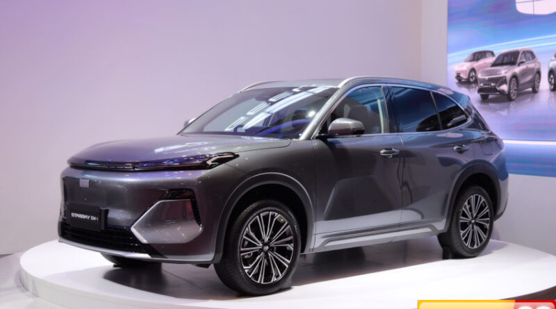 geely pamerkan starray em i suv canggih yang bisa tempuh jakarta surabaya tanpa isi bensin