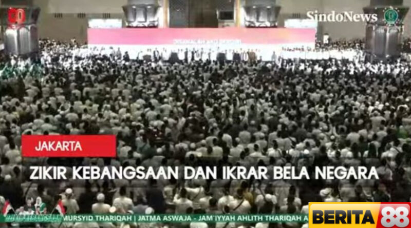 gelar zikir kebangsaan jatma aswaja sampaikan 2 pesan