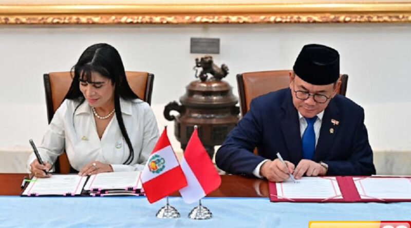 indonesia peru tanda tangani ip cepa prabowo perundingan selesai dalam waktu singkat