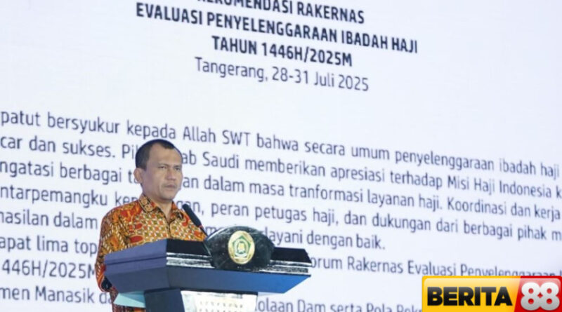 inilah 5 rekomendasi hasil rakernas evaluasi haji 2025