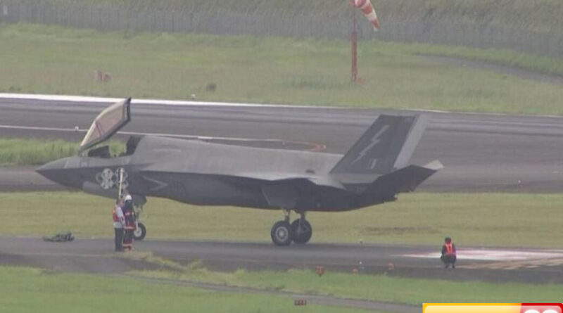 jet tempur siluman f 35 inggris ngadat di jepang diolok olok media rusia dan china