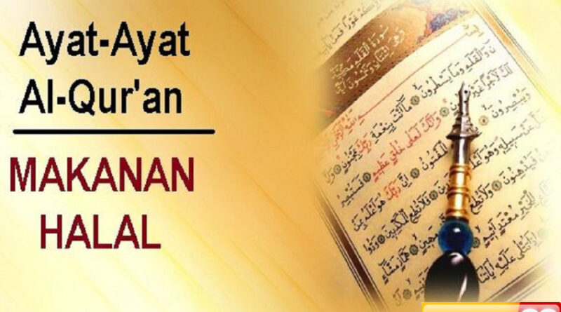 makanan halal dalam surat al maidah ayat 4 kaum muslim wajib tahu