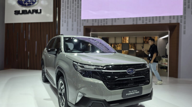 malaikat pelindung canggih eyesight di balik kemudi all new subaru forester bisa berhenti otomatis saat darurat