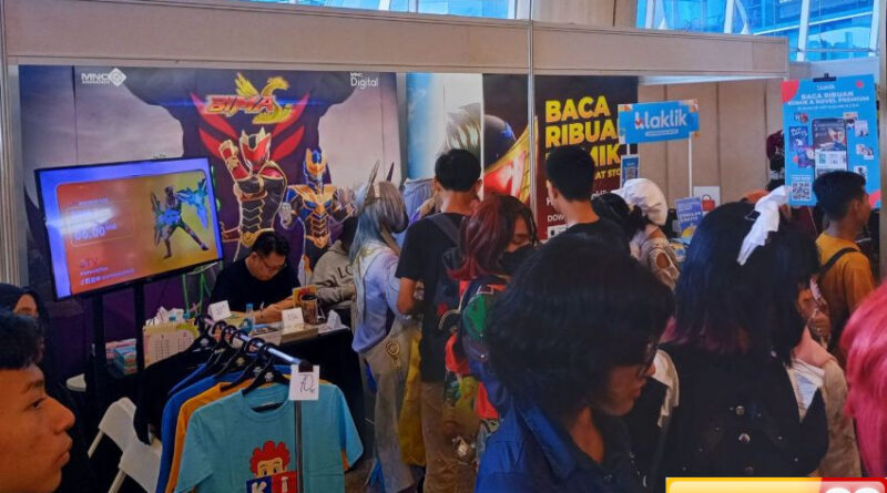 mnc animation games beserta klaklik hadir di event chibicon 2 3 agustus 2025 di smesco jakarta